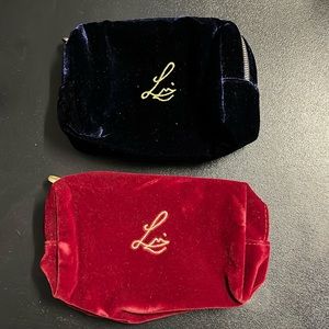 Lisa Eldridge cosmetic pouches